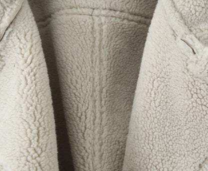 Cozy Chic: Fleece-Lined Fur Jacket for Autumn/Winter