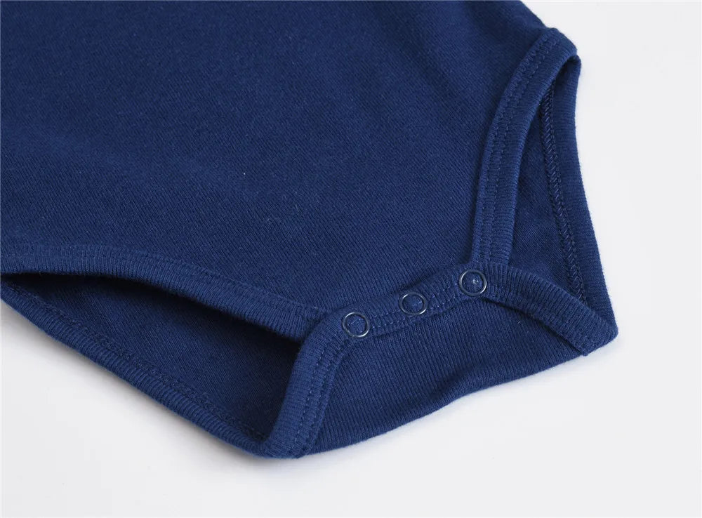 Short Sleeve Baby Bodysuit – Soft Cotton (0–24M)