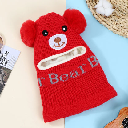 Toddler Bear Hat – Ear & Neck Protection