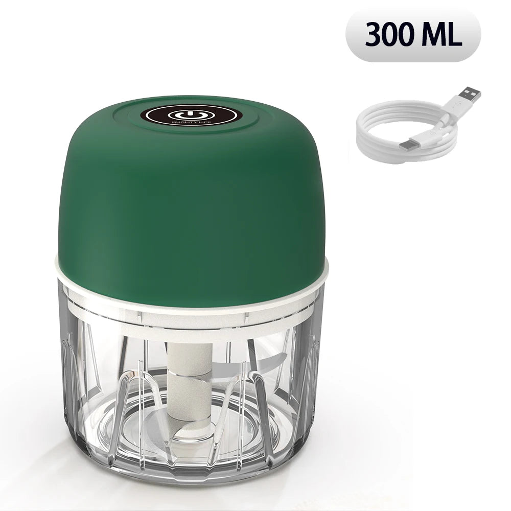 Mini Wireless Electric Food Chopper: Fast, Portable, Multifunctional