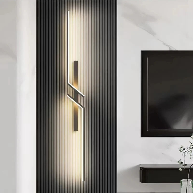 Modern LED Wall Light: Minimalist Design for Bedroom & Living Room