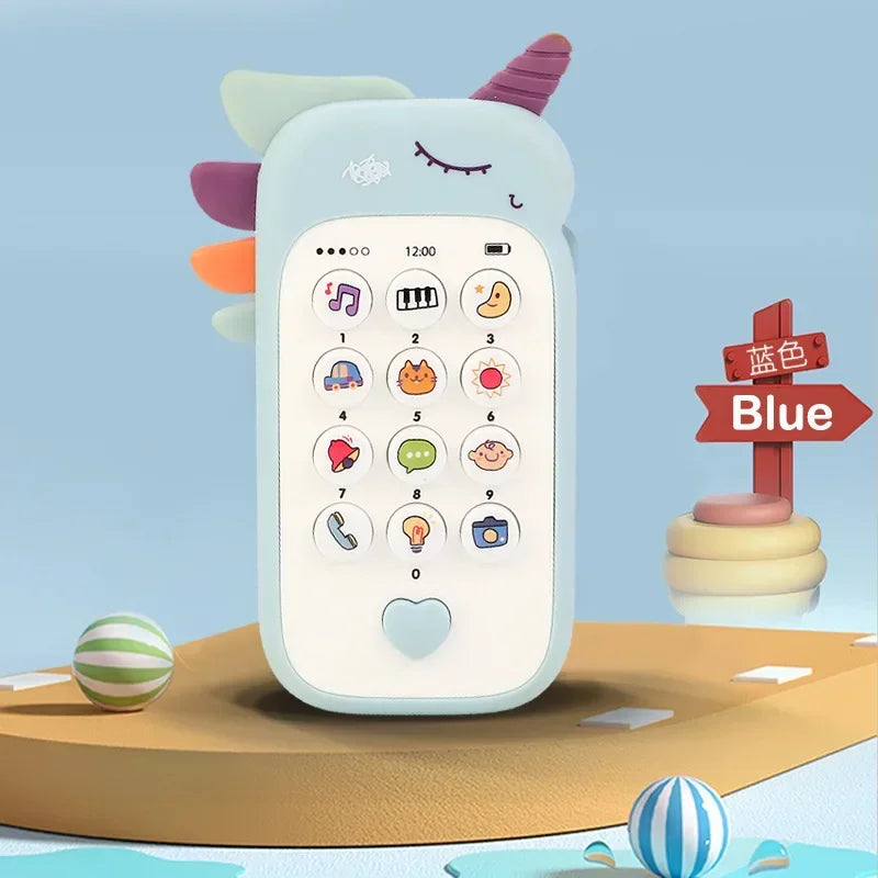 Baby Mobile Phone Toy – Musical Teether & Early Education Gift