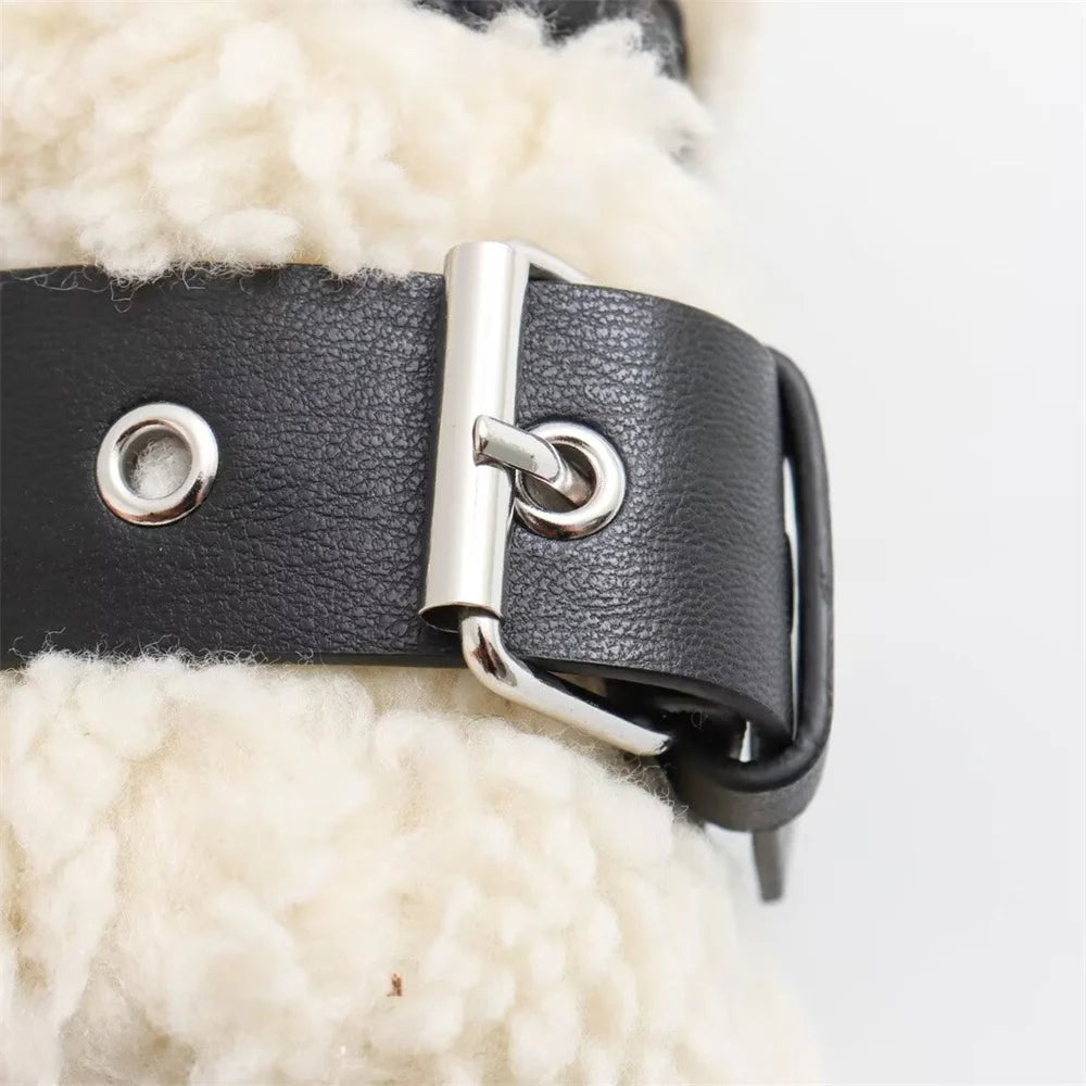 Fur-Integrated Moto Coat – Fall/Winter 2025 Fashion