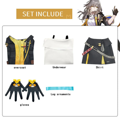 Men’s Trailblazer Cosplay Outfit – Honkai Star Rail Game Character Costume