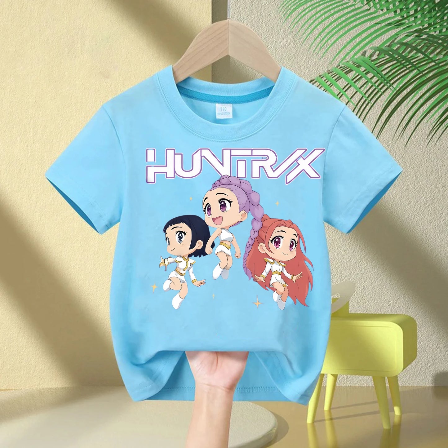 2025 Kpop Demon Hunters T-Shirt for Kids – Cute Cotton Casual Wear