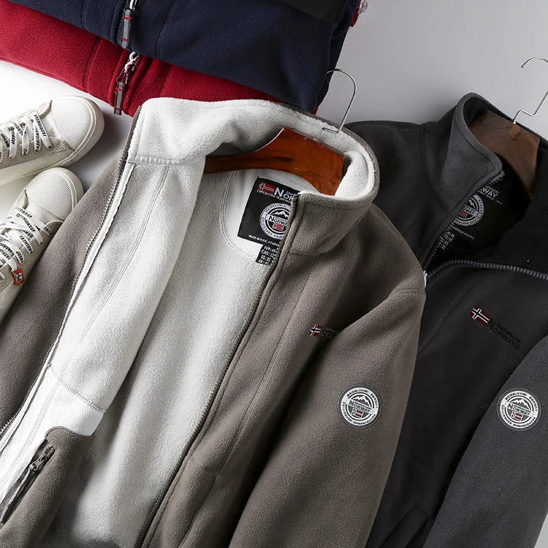 Men’s Thick Wool Jacket – Casual Winter Fashion 2025