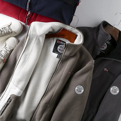 Men’s Thick Wool Jacket – Casual Winter Fashion 2025