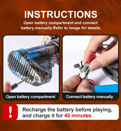 M416 Electric Blaster Gun – Rechargeable Toy Gift for Kids & Teens