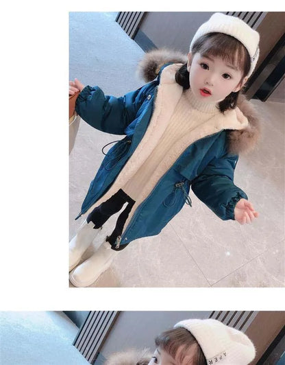 Children’s Thick Winter Jacket – Korean Fashion