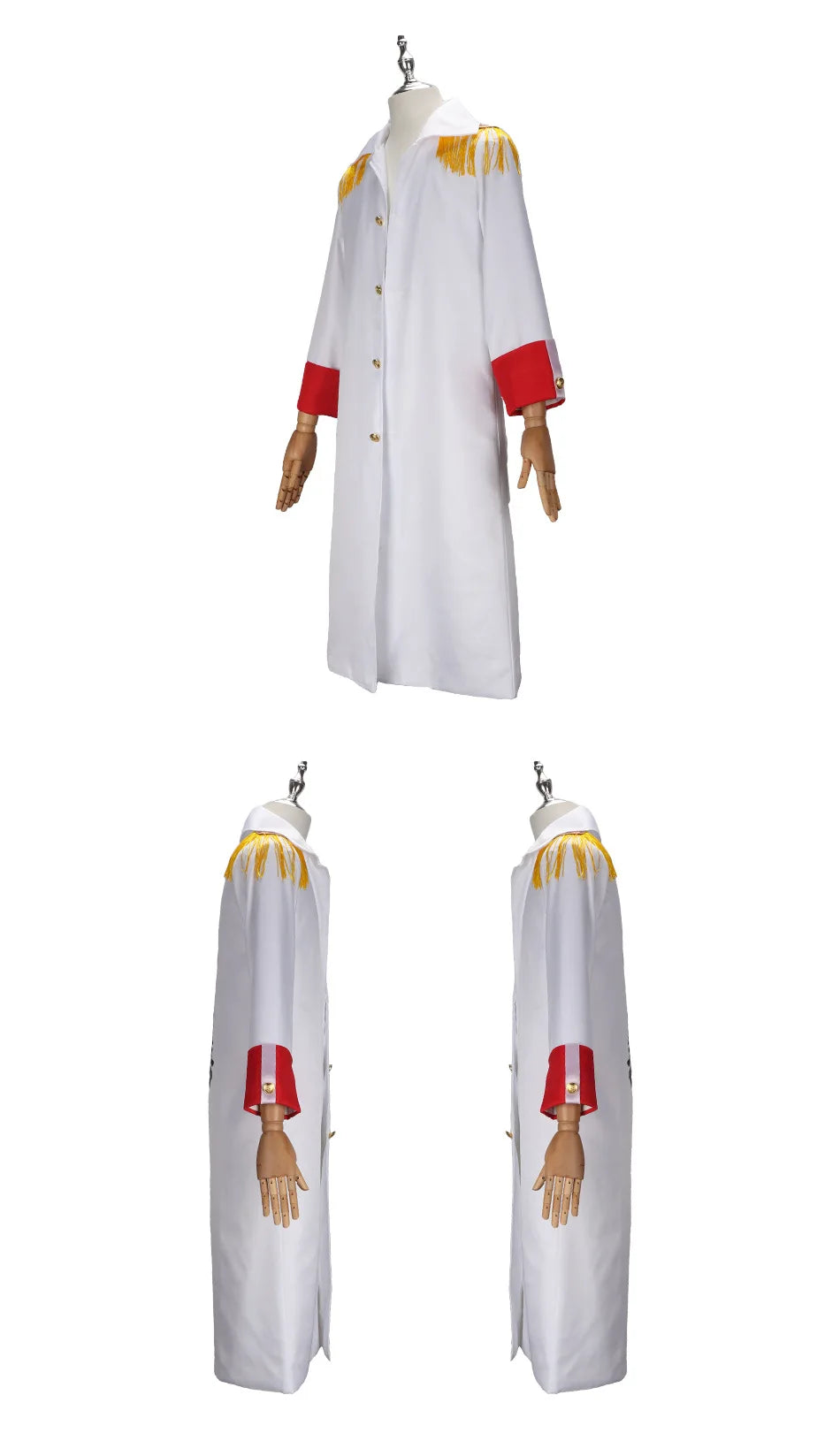 One Piece Cosplay Costume – Garp Marine Cloak & Uniform Coat