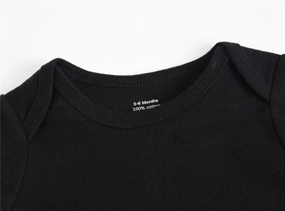 Short Sleeve Baby Bodysuit – Soft Cotton (0–24M)