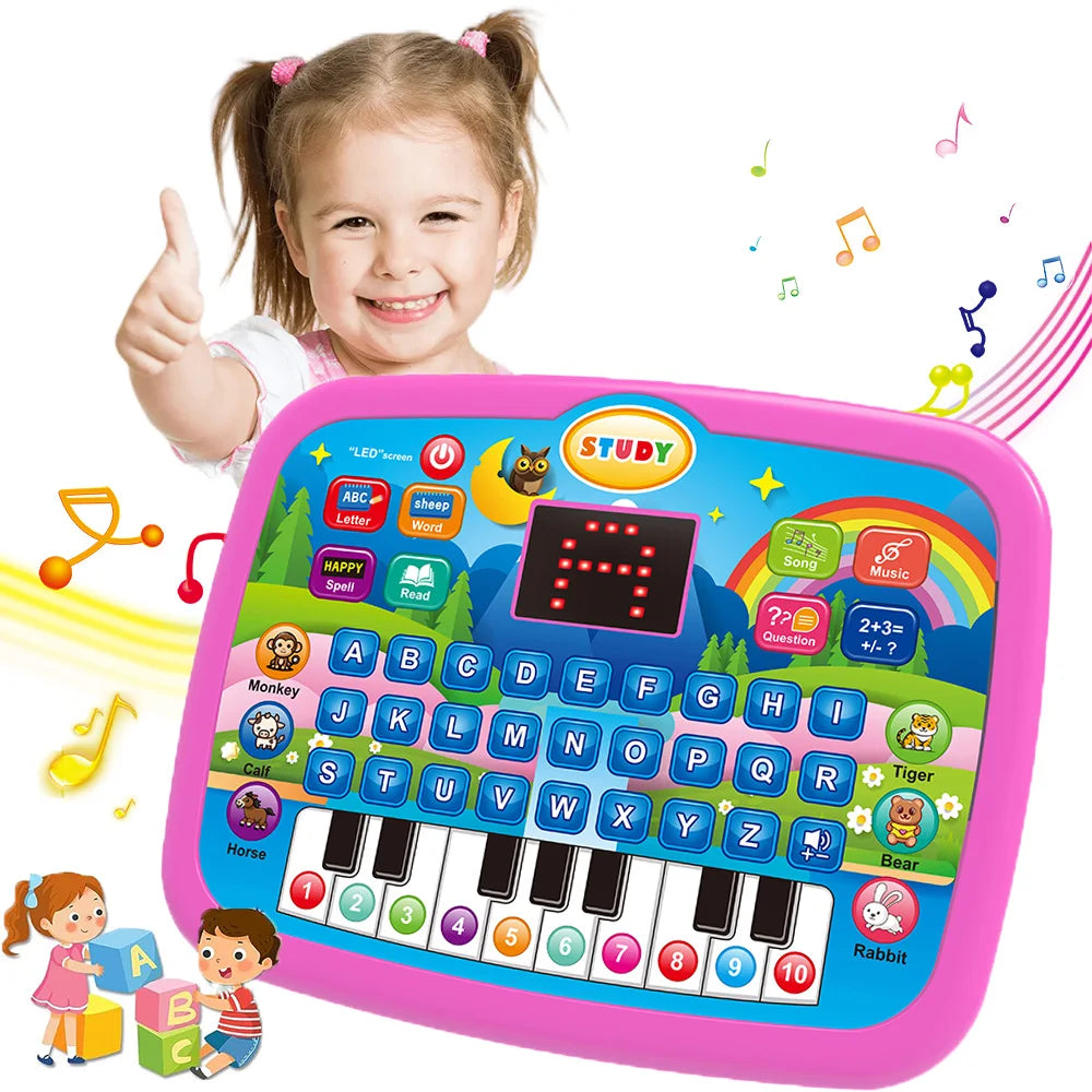 Kids’ Learning Tablet – Literacy, Math & Music Educational Toy