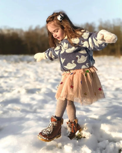 Baby Cartoon Coat – Soft Lamb Wool Jacket