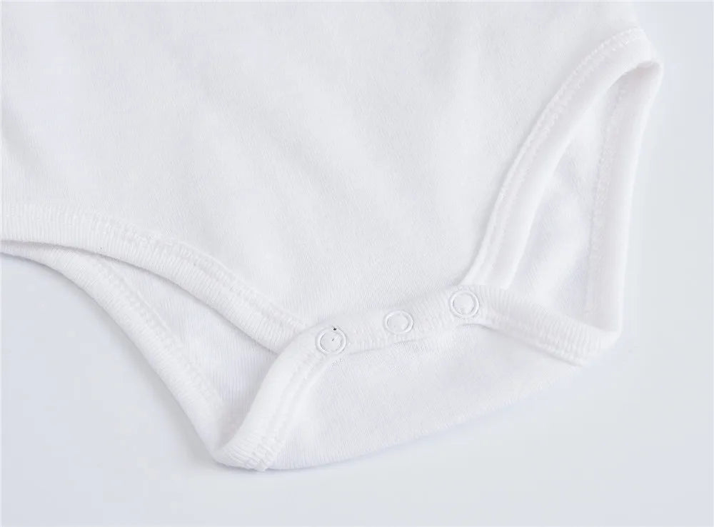 Short Sleeve Baby Bodysuit – Soft Cotton (0–24M)