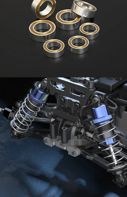 Brushless 1:16 RC Car – MJX Hyper Go High-Speed 4WD Truck Toy