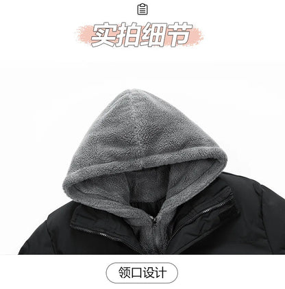 Plus Size Winter Jacket – Casual Cotton & Layered Look