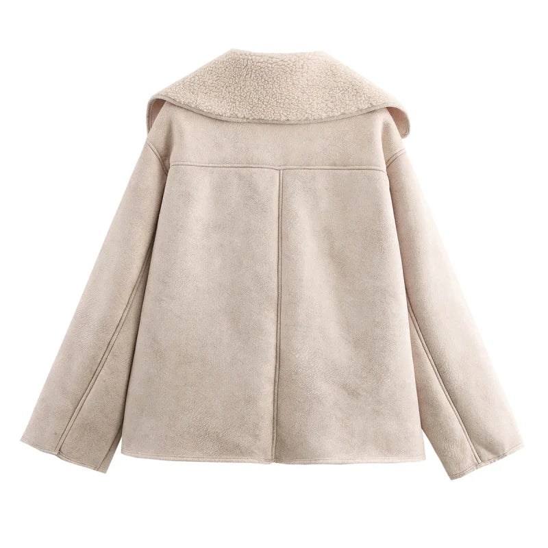 Bold & Warm: Double-Sided Fall Coat
