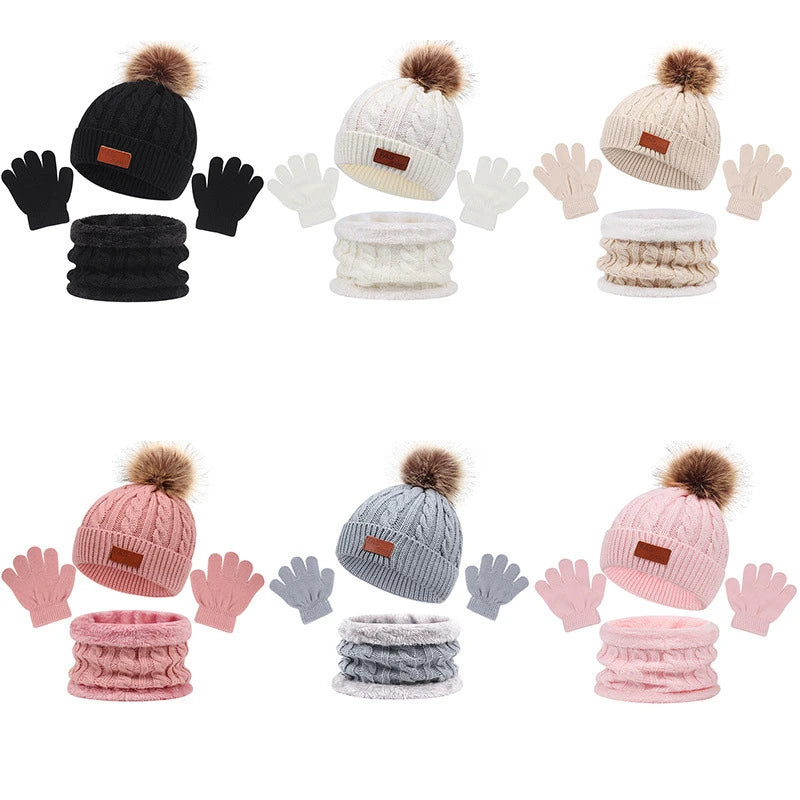 3-Piece Winter Essentials for Babies – Soft & Snuggly Set