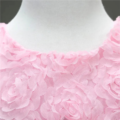 Princess Tutu Dress – Flower Sequins for Girls