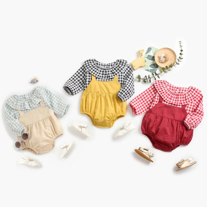 Toddler Girls’ Long Sleeve Autumn Romper
