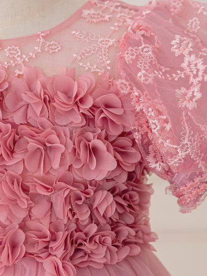 Girls Princess Party Dress – Elegant Wedding Outfit