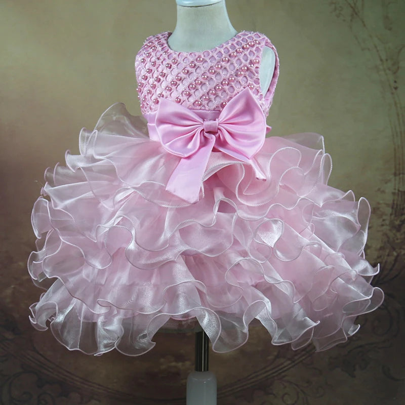 Baby Girl 1st Birthday Wedding Outfit