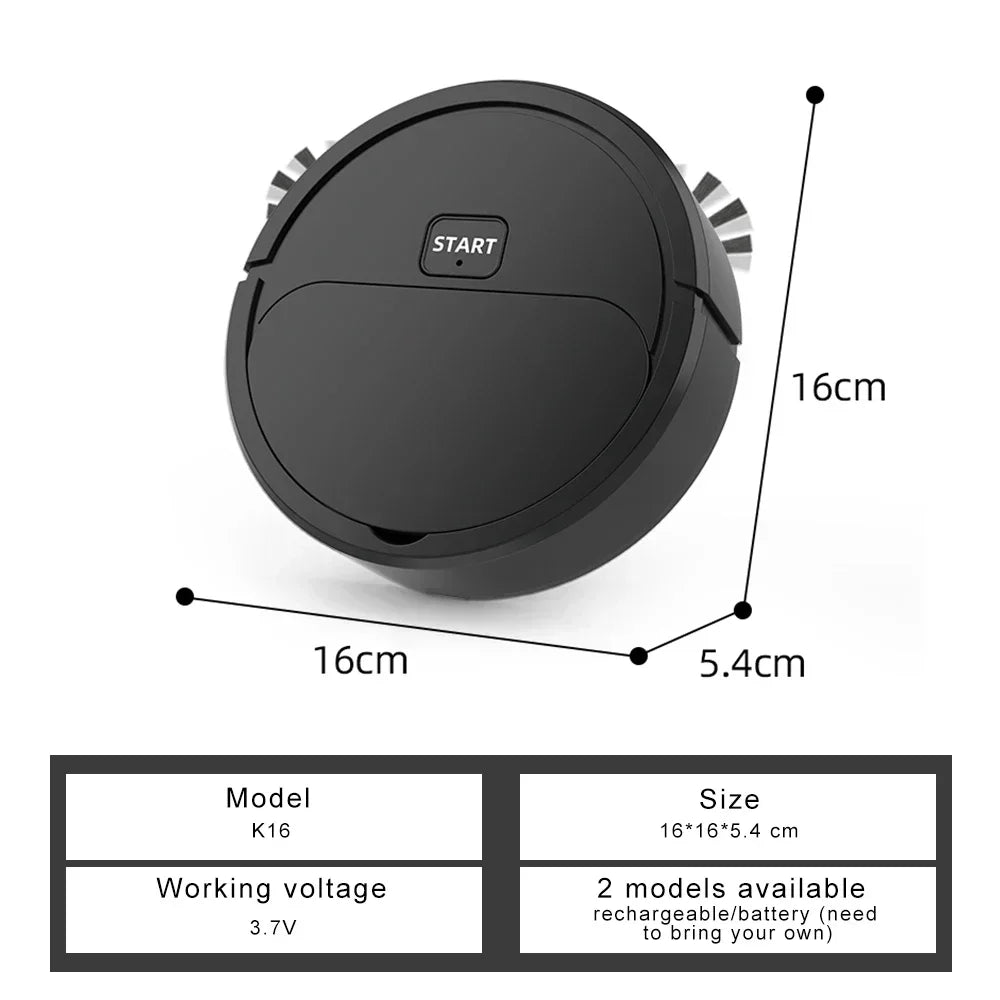 2024 Mini 3-in-1 Robotic Vacuum: Your Smart Cleaning Companion