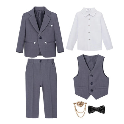 Little Gentleman Suit – Boys’ Formal Outfit for Wedding & Birthday