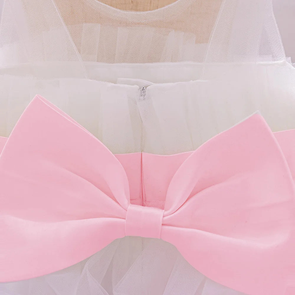Baby Girl Dress – Elegant Party & Baptism Wear