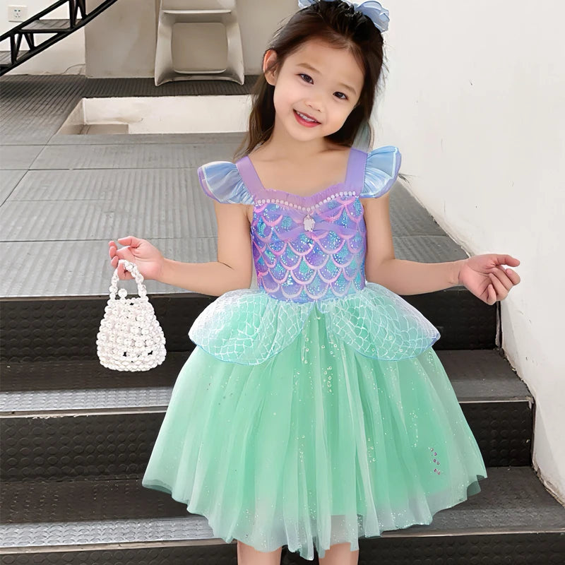 Princess Sequin Dress – Baby Girl Summer Fantasy