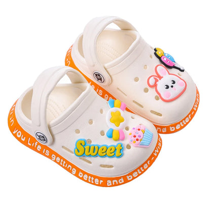 Cartoon Kids' Sandals & Slippers – Comfy, Non-Slip Fun