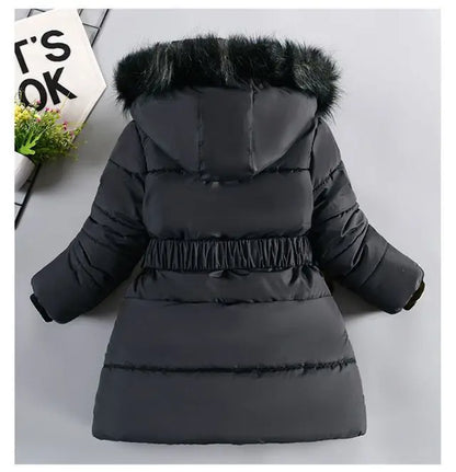 Kids’ Hooded Padded Coat – Thick & Cozy Winter Wear