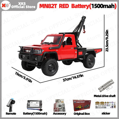 MN82T RC Truck – 1:12 Scale Off-Road Climbing Car for Christmas Gift