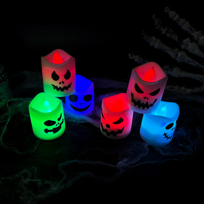 6pcs LED Halloween Candles – Spooky Glow for Any Occasion!