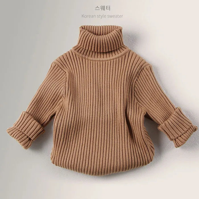 Kids’ Casual Loose Pullover Sweater – Autumn/Winter