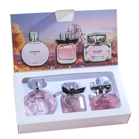 90ML Parfum Gift Set – Floral & Fruity Fresh Scents for Women