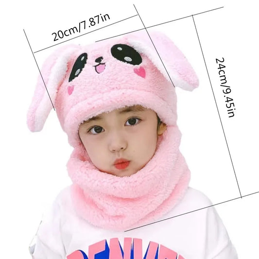Baby & Kids Fleece Rabbit Winter Hat