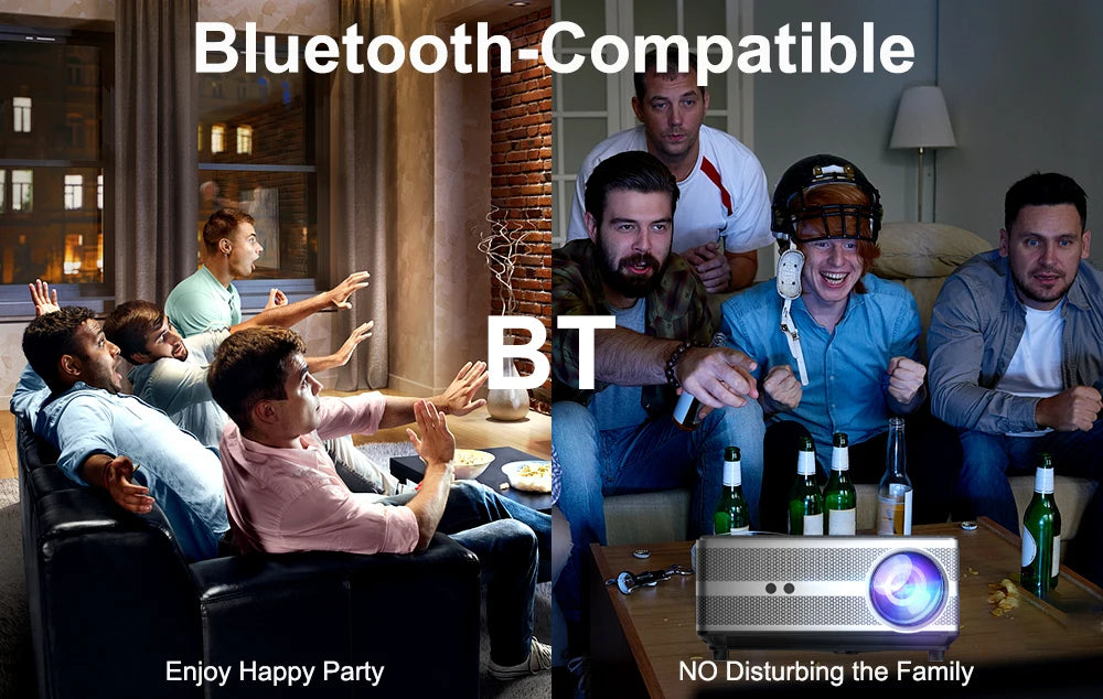 ThundeaL TD98W: Native 1080P Full HD Android Projector (4K Support)