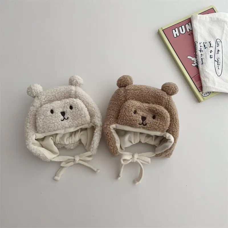 Adorable Bear Hat for Toddlers & Kids