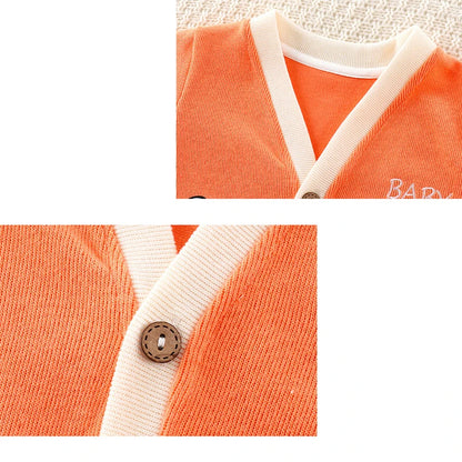 Warm Knit Sweater – Cute Bear Design Baby Jacket