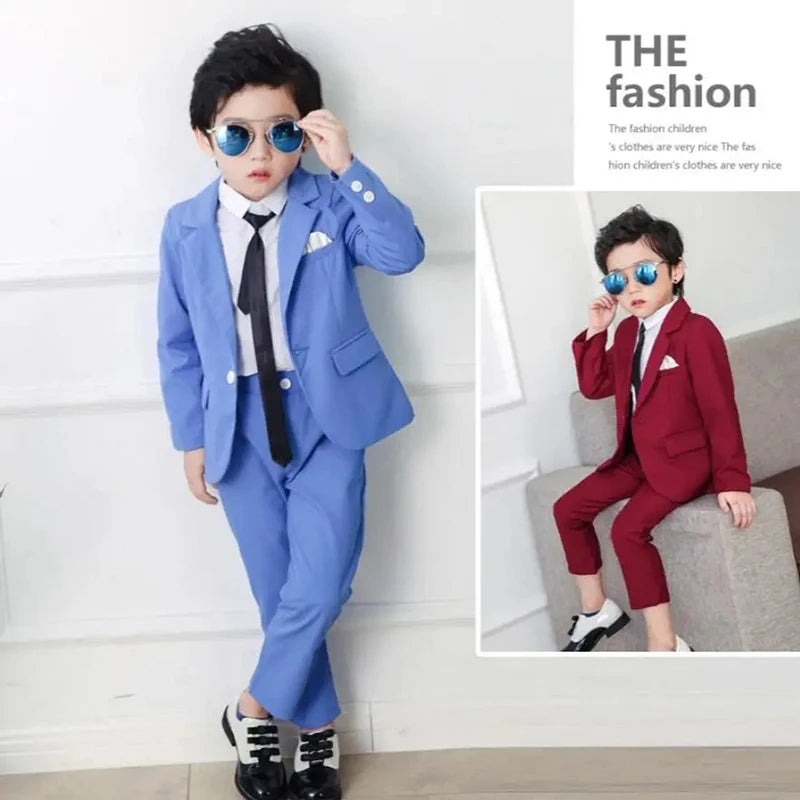 Teen Boys’ Formal Clothes – Wedding & School Uniform Set