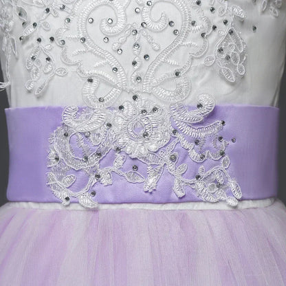 Princess Party Dress – Lace Formal Dress for Girls