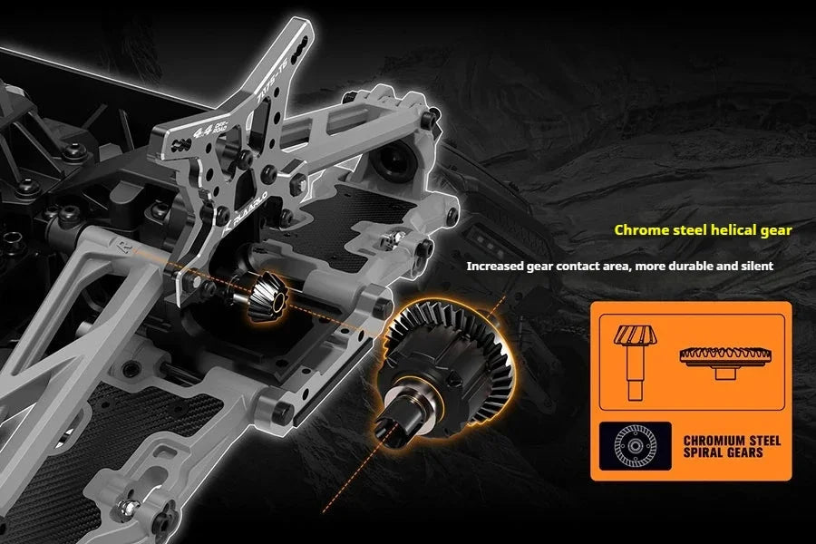 1:10 RC Off-Road Car – LLL Terminator Brushless 4WD Electric Toy