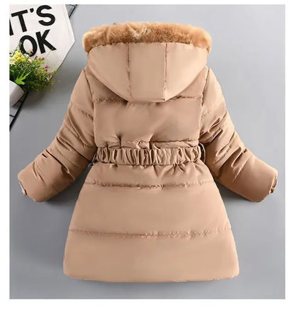 Kids’ Hooded Padded Coat – Thick & Cozy Winter Wear