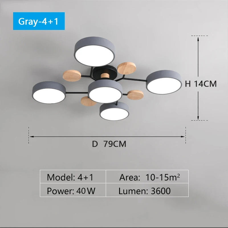 Modern LED Ceiling Lamp: Stylish Lighting for Homes, Hotels & Restaurants