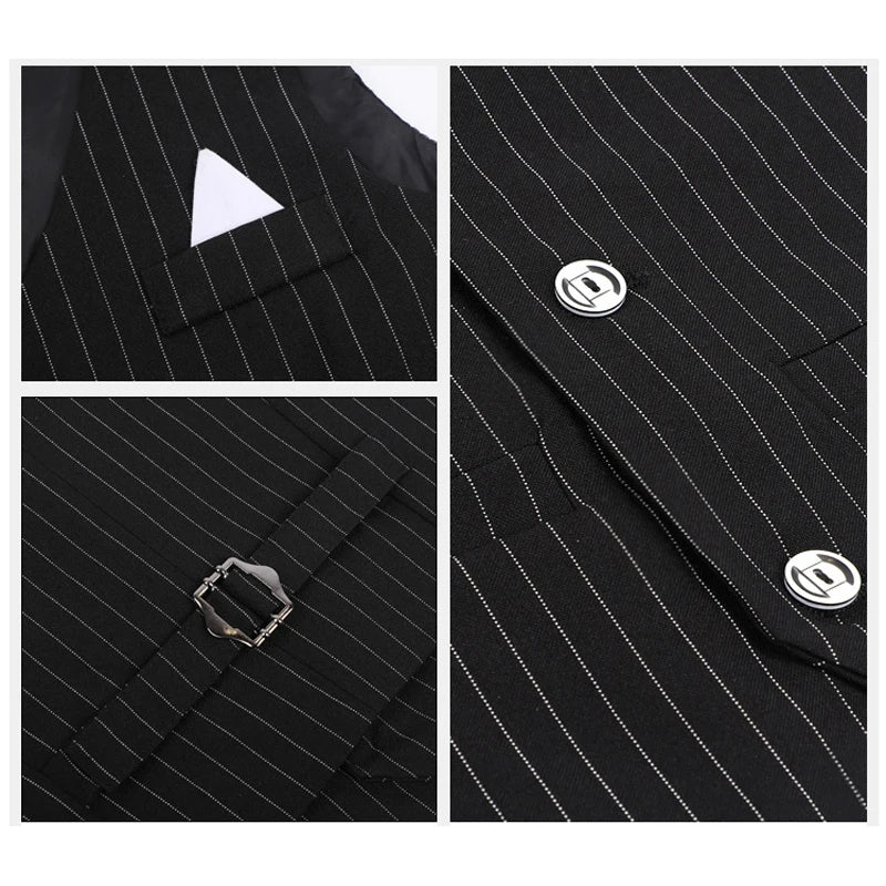 Elegant Boys’ Performance Outfit – Shirt, Vest & Pants Set