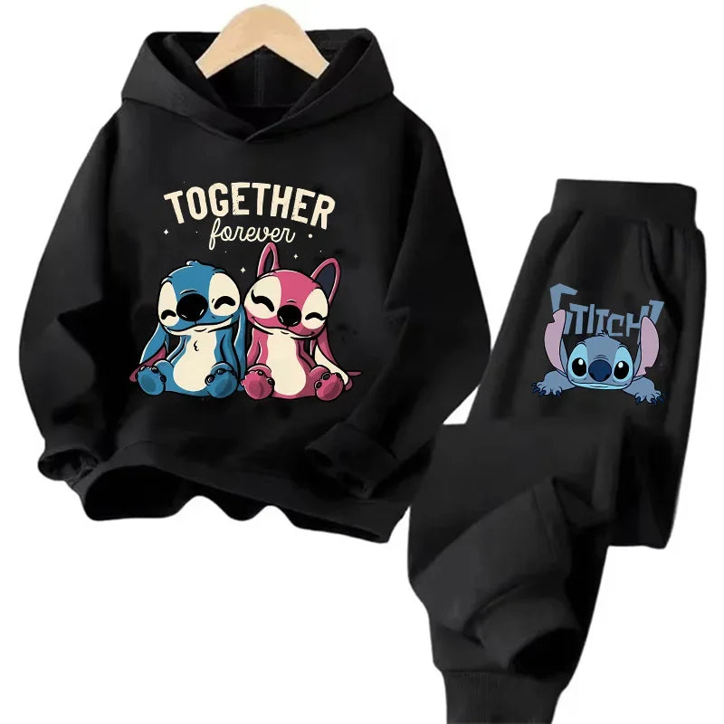 Kids' Stitch Anime Hoodie: Fun & Cozy for Cartoon Fans