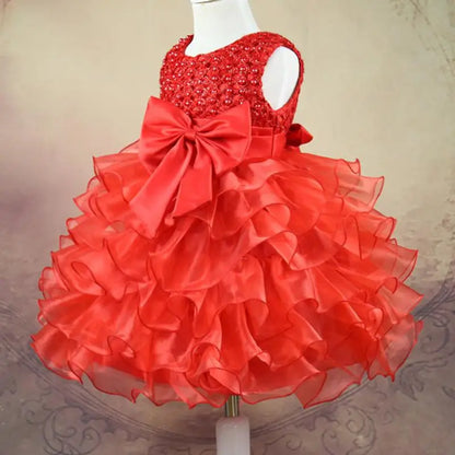 Baby Girl 1st Birthday Wedding Outfit