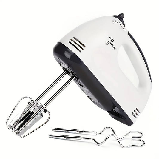 7-Speed Electric Egg Beater: Fast, Easy, Versatile