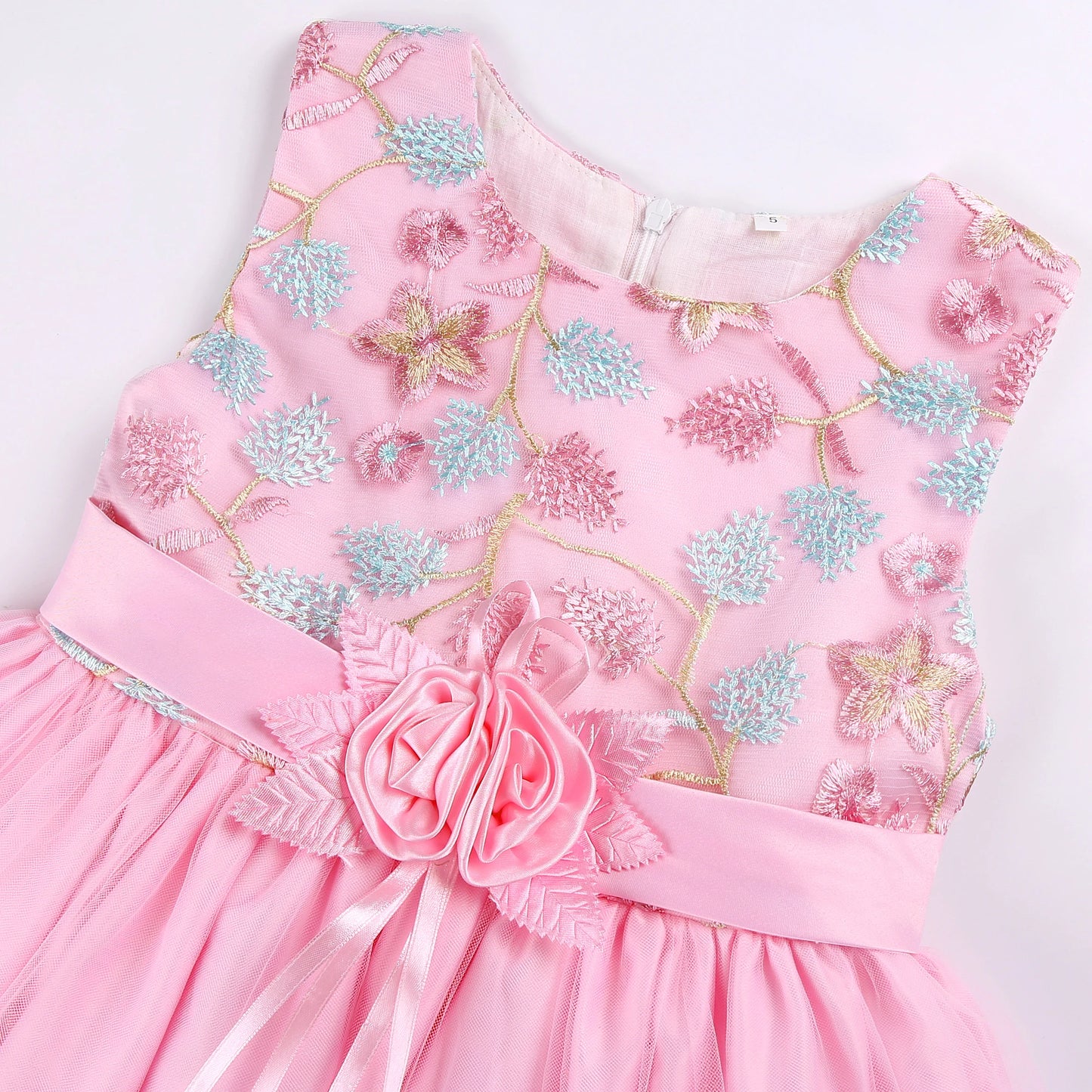 Girls’ Lace Flower Child Wedding & Party Dress